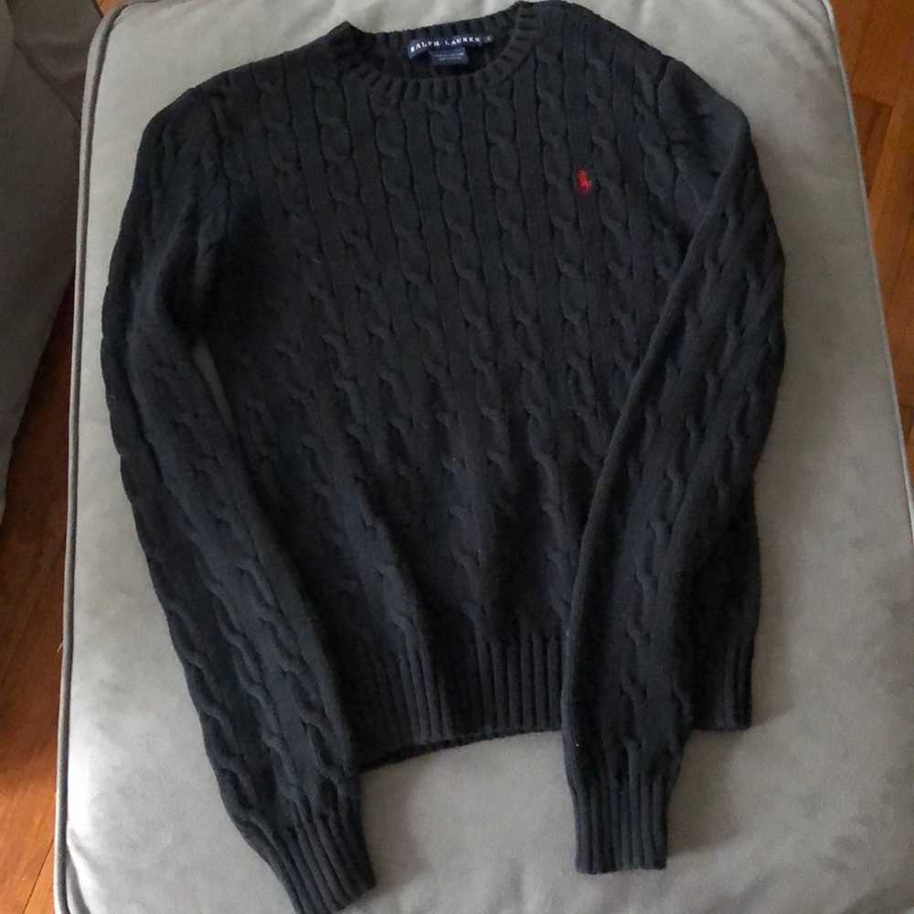 Ralph Lauren black crewneck sweater
